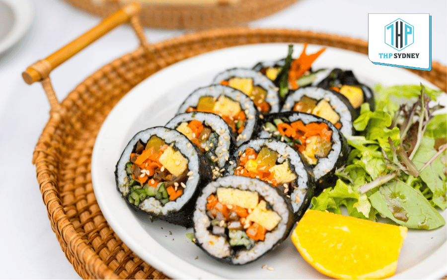 Cơm cuộn kiểu Hàn Quốc cả nhà đều mê