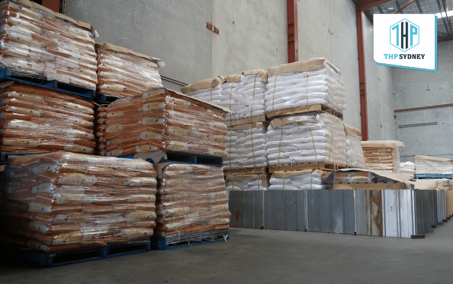 Gạo được đóng gói kỹ lưỡng, trải qua quy trình kiểm tra nghiêm ngặt